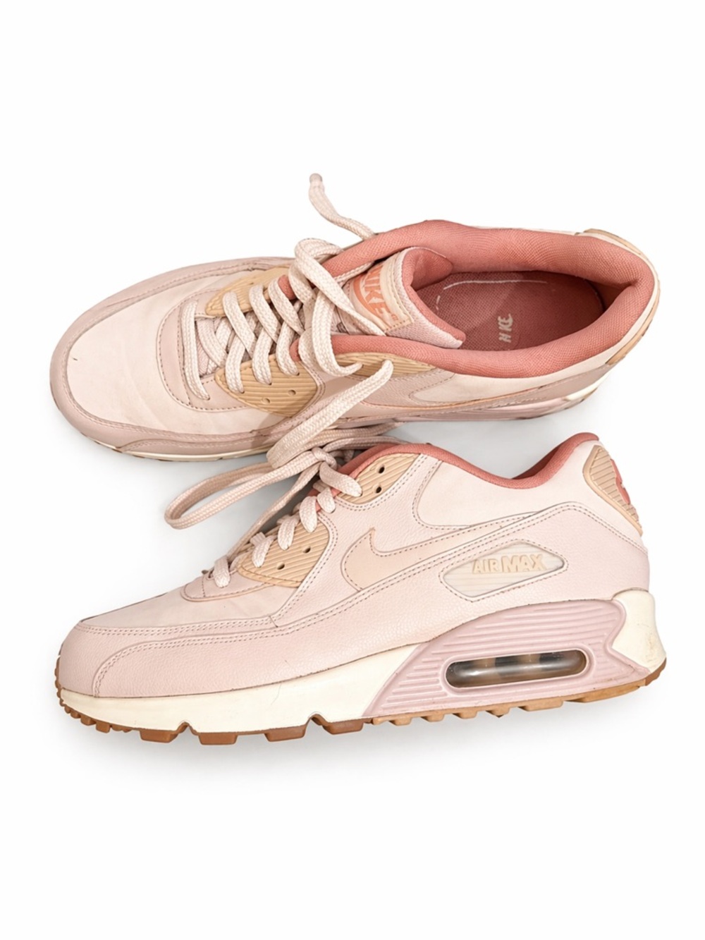Nike Women's Blush Pink Air Max Sneakers Size 10